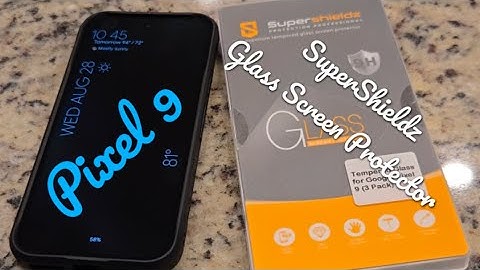 Google Pixel 9 | SuperShieldz Glass Screen Protector | Install • Initial Thoughts