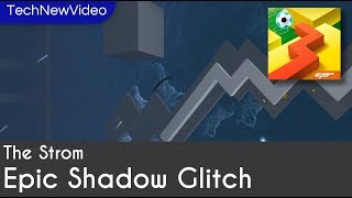 Dancing Line - The Storm Epic Shadow Glitch