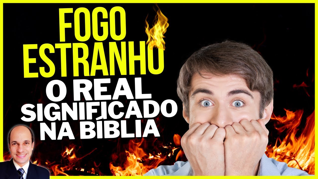 O REAL significado do FOGO ESTRANHO na Bíblia (e por que Nadabe e Abiú morreram QUEIMADOS)
