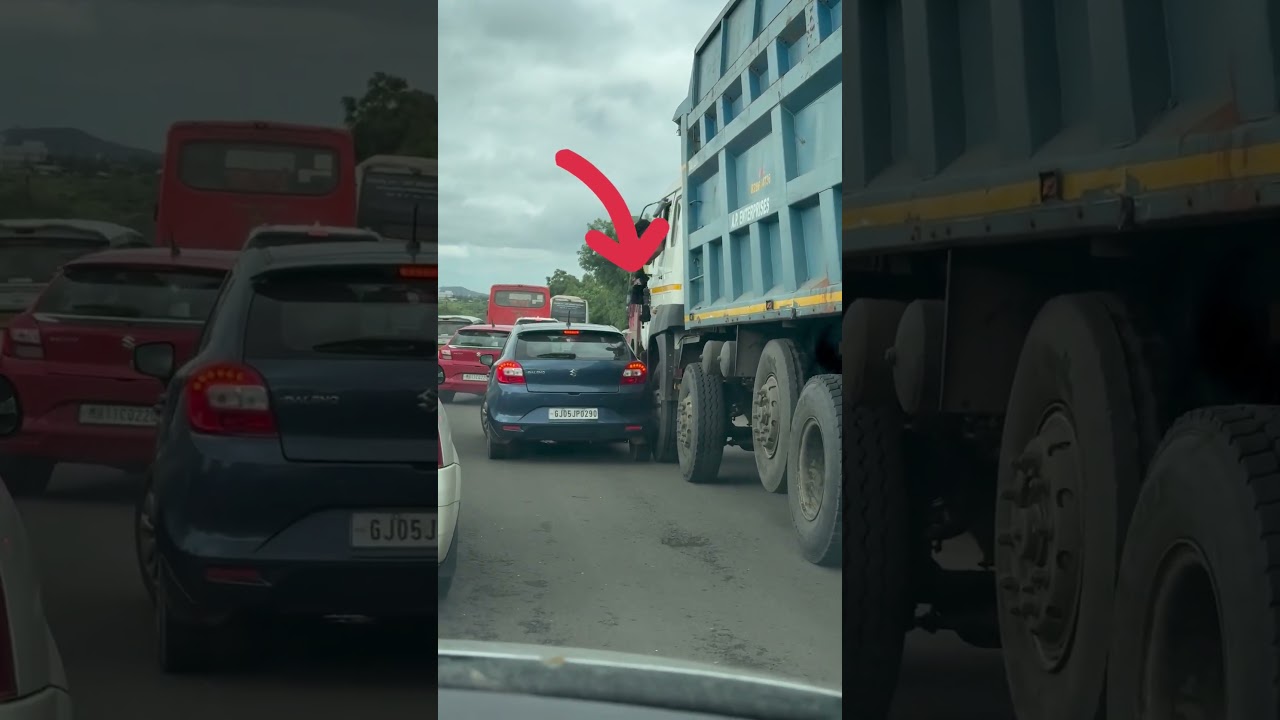 Baleno vs Truck Crash 💥 | Satara Highway Accident 