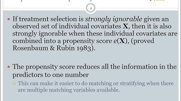 Introduction to Propensity Score Analysis