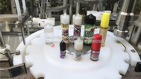 CX-YGF Chubby gorilla e liquid filling machine,eliquid filling capping machine