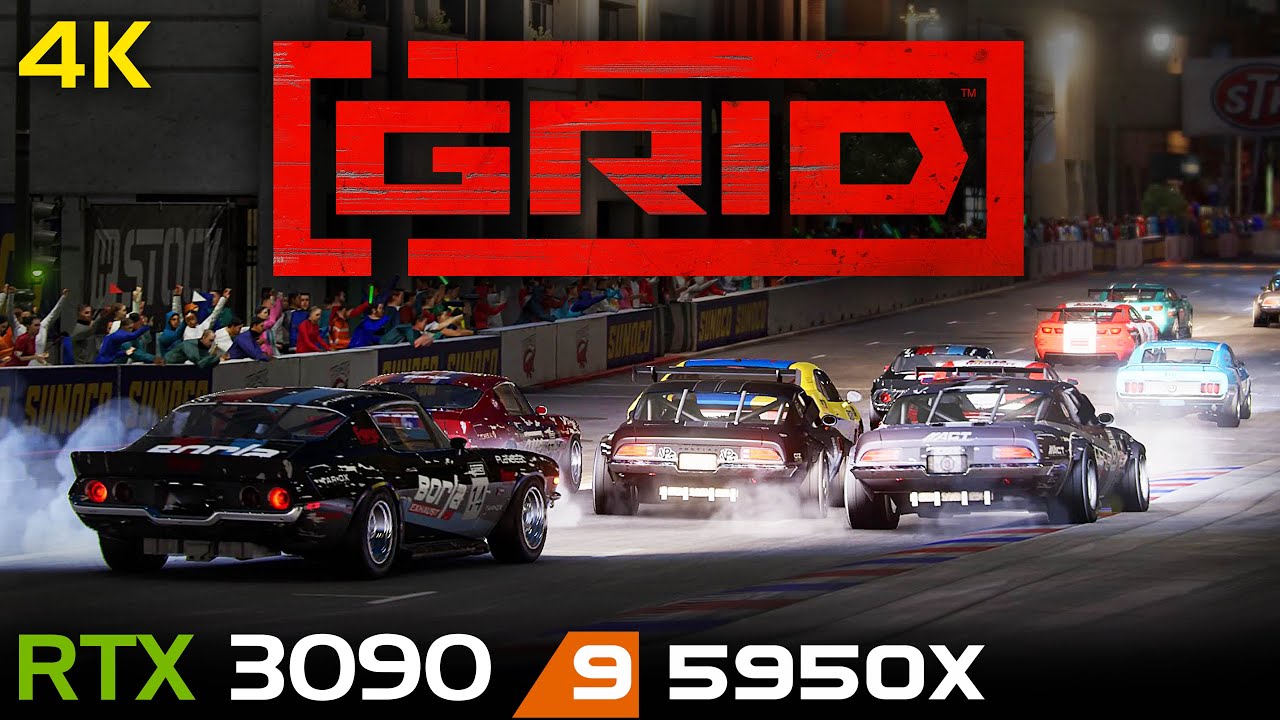 Grid (2019) | 4K | RTX 3090 | 5950X | Max graphics