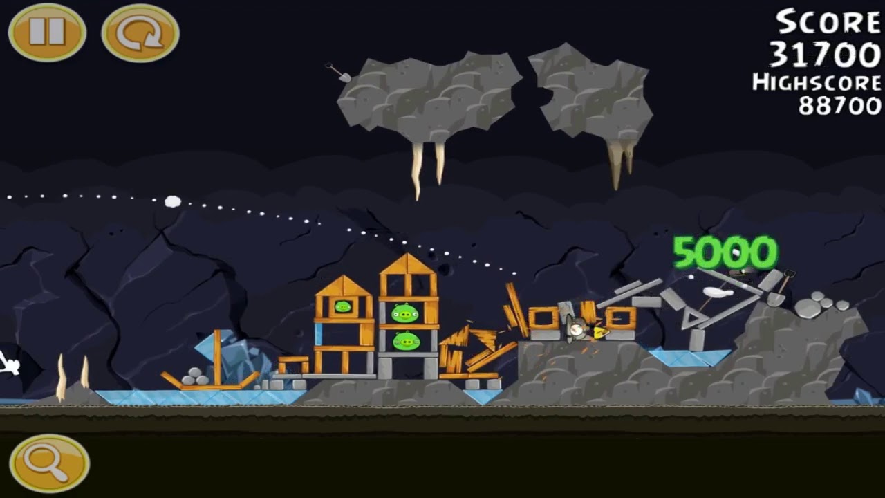 Angry birds I Mine and Dine I level 6/1 I Lopngplay