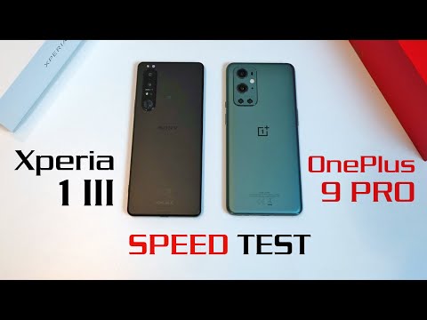 Sony Xperia 1 III vs OnePlus 9 Pro - Speed Test