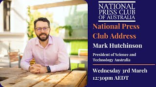 Mark Hutchinson, STA, address on 'How to take great Australian science from ‘bench to boardroom’ Update