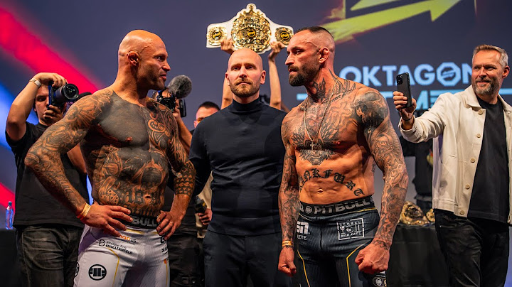 OKTAGON TIME 🇩🇪 | Pressekonferenz & Staredowns • ECKERLIN vs. JUNGWIRTH | OKTAGON 62