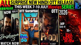 Surprise Drishyam3 Hindi NEW OTT Release Saturday 7-10July l PUNJAB95-Toxic-Panchayat5MovieSeries