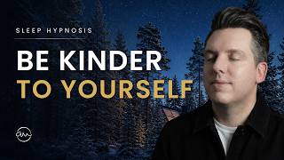 Sleep Hypnosis to Stop Being Hard on Yourself | Self-Worth & Self-Compassion | Black Screen