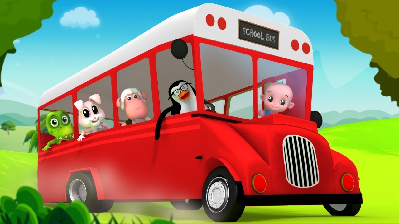 Wheels On The Bus Junior Squad Nursery Rhymes For Babies Cartoons For Toddlers by Kids Tv