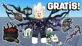 CONSIGUE FÁCIL TODOS LOS ITEMS GRATIS DEL EVENTO DE HALLOWEEN EN ROBLOX | PARTE 2 EN LA DESCRIPCIÓN