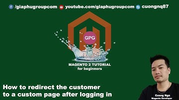 How to redirect the customer to a custom page after logging in