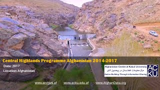 Central Highlands Programme Afghanistan 2014-2017 / AFD.