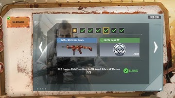 kill 5 enemies while prone using the m4 assault rifle in mp matches call of duty season 2