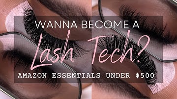 RICH OFF LASHES💕 | ESSENTIALS YOU NEED TO START YOUR LASH BUSINESS UNDER $500 | + BEGINNER TIPS