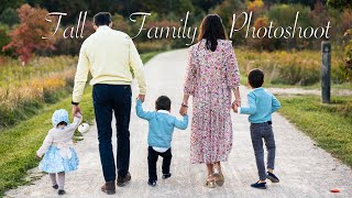 Behind the Scenes of a Fall Family Photoshoot: Capturing Authentic Moments!