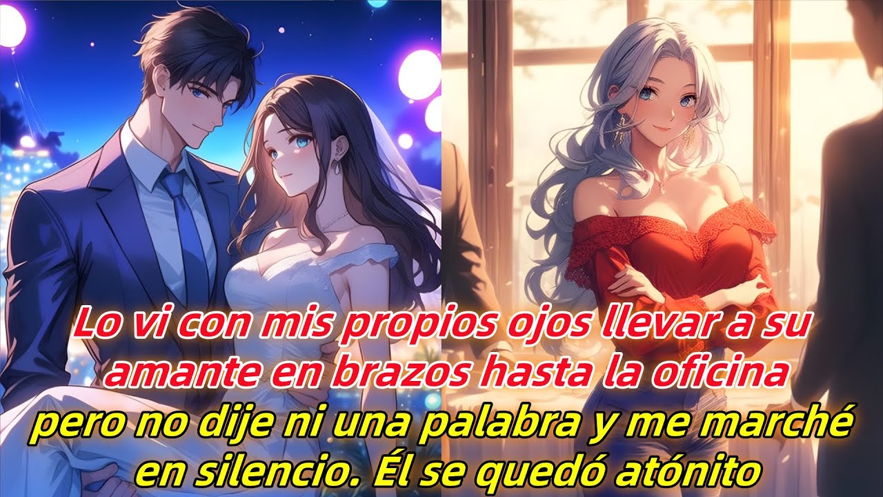 Lo vi llevar en brazos a su amante a la oficina, pero me fui en silencio. Él se quedó atónito.