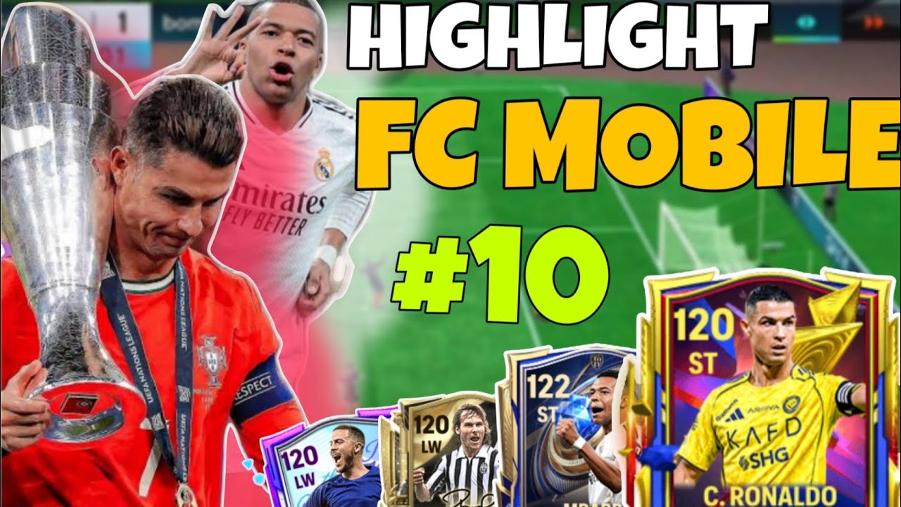 HIGHLIGHT FC MOBILE #10 | MBAPPE, NEDVED, RONALDO,... NHỮNG CẦU THỦ KHÔNG BIẾT OUT META | 