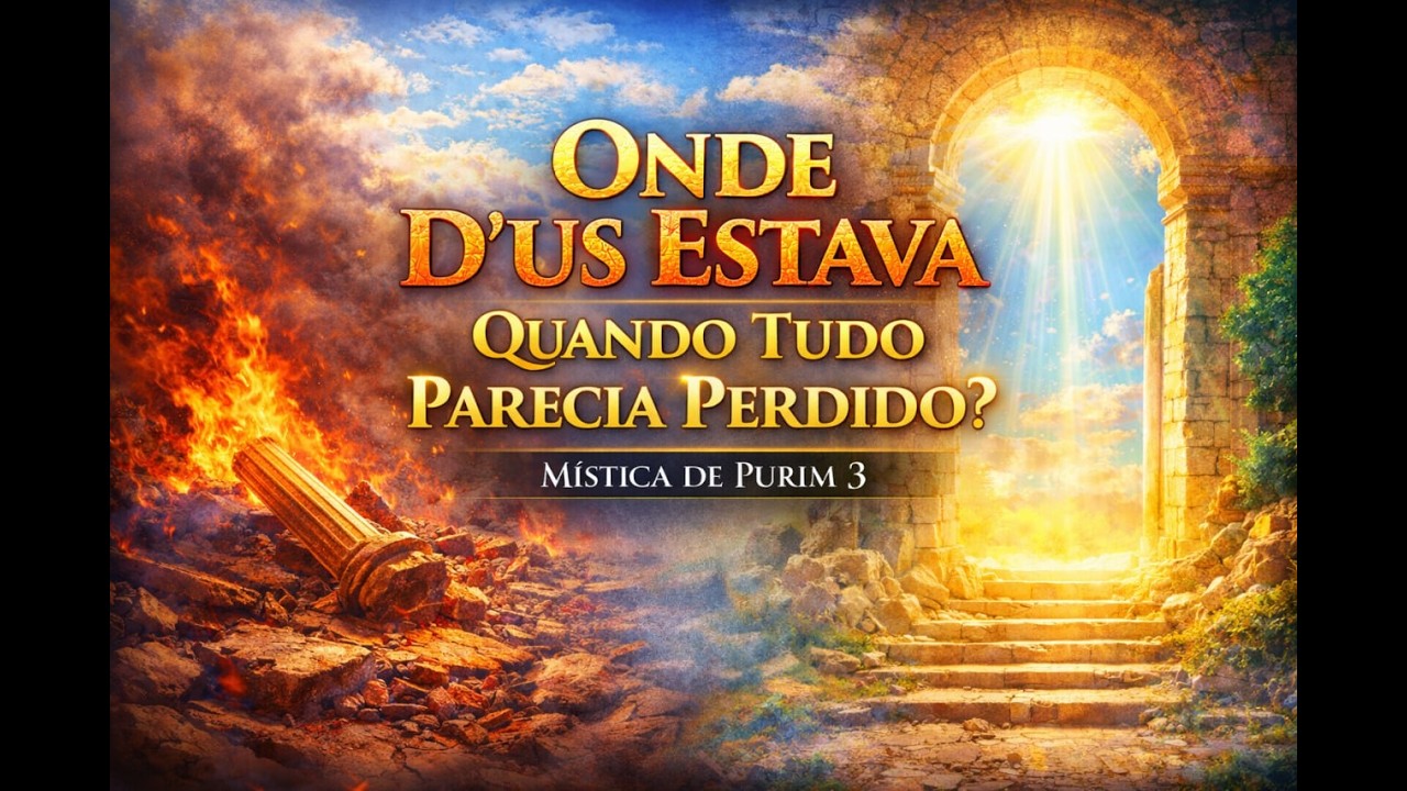 MÍSTICA de Purim - Onde D’us Estava Quando Tudo Parecia Perdido? AULA 3