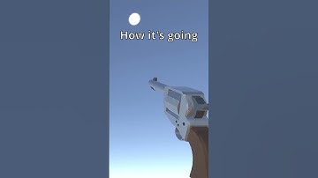 Making my first game in Unity! Unity video game development. #shorts