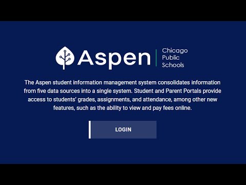 Esp  Parent Portal Aspen   Chicago Public Schools