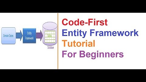 Code First Entity Framework Core Tutorial For Beginners Part-1