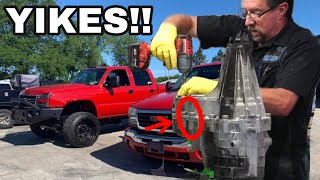 We Opened My Junkyard Duramax Transfer Case!