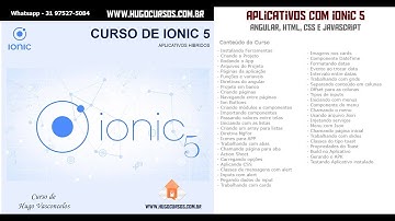 Curso de Ionic 5 - Aula 06 - Páginas da aplicação