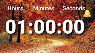 60 minutes -1 Hour Timer Countdown with Bells - Full HD/ 60 минут - 1 час Таймер обратного отсчета