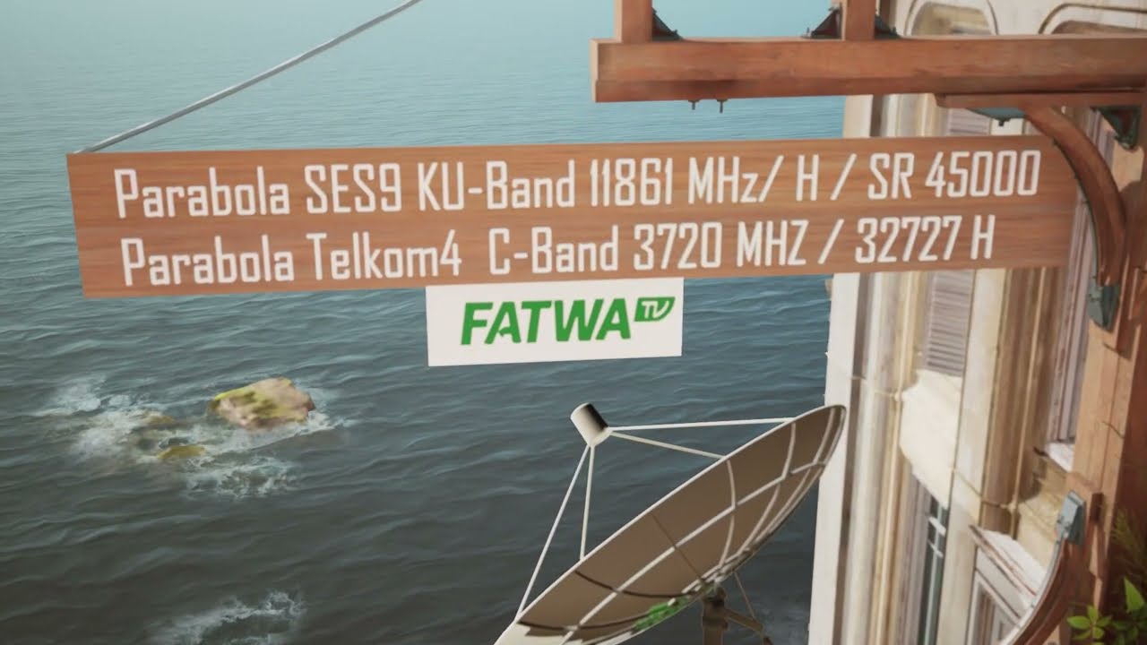 ⁣Fatwa TV Hadir di 2 Satelit (Telkom 4 C Band dan SES9 KU Band)