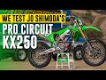 Motocross Action tests Jo Shimoda's Factory Pro Circuit Kawasaki KX250!