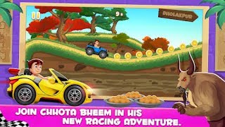 chhota bheem speed racing game #chhota_bheem #car_racing_video #game #gaming @cartoongametv24 screenshot 3