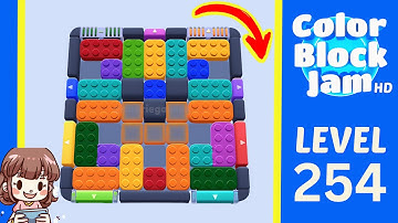 Color Block Jam Level 254 Solution Walkthrough