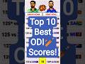 Who is The King 👑| Virat Kohli vs Babar Azam Top 10 Best ODI Scores🏏