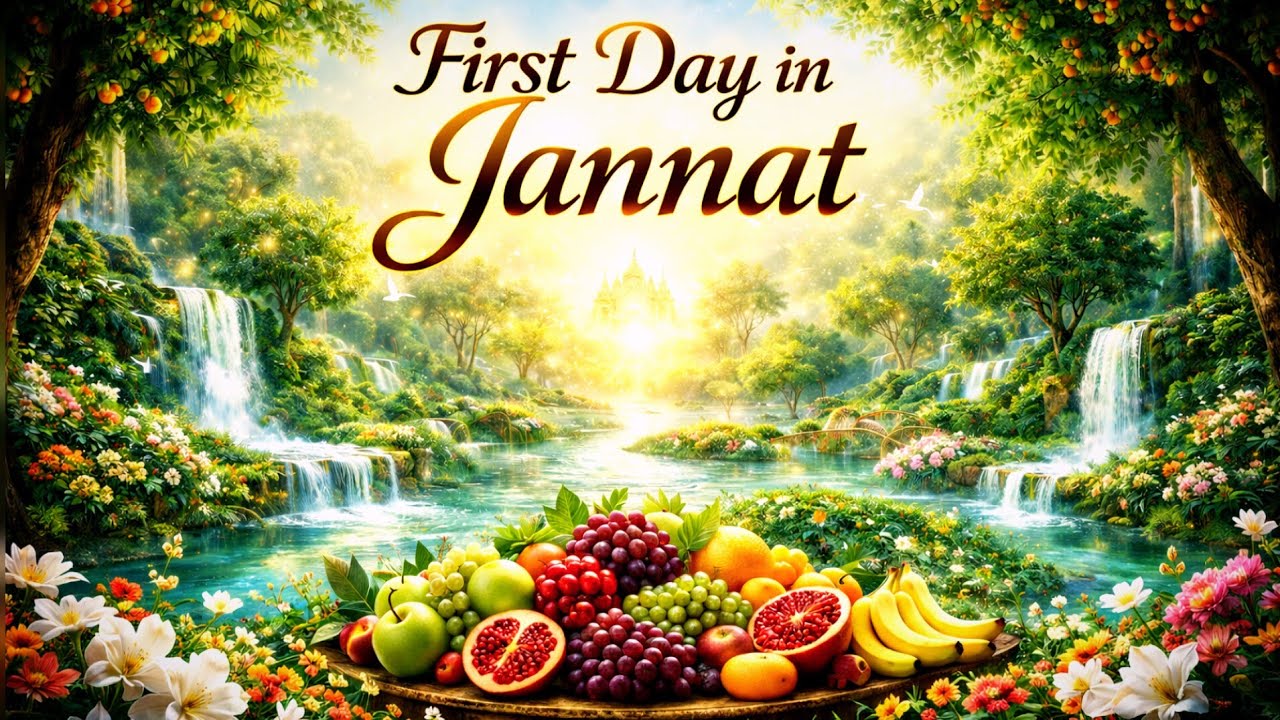 First Day in Jannat | Kaisa Hoga Pehla Din Jannat Mein? Emotional Islamic Reminder #taanstories 