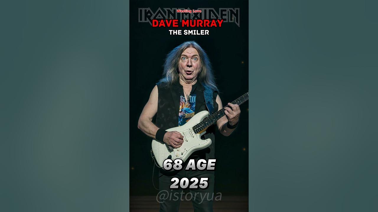 Iron Maiden THEN & NOW - Wasting Love transformation
