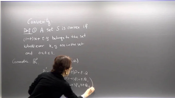 Linear Programming, Lecture 12. Convexity.