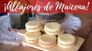 RECETA DE ALFAJORES DE MAICENA: la que uso para vender en mi emprendimiento