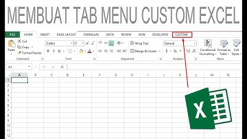 CARA MEMBUAT TAB MENU SENDIRI ( CUSTOM ) | EXCEL