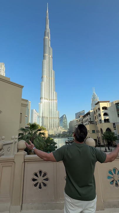 Burj Khalif - Souk Al Bahar DUBAI