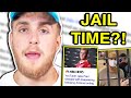 JAKE PAUL CHARGED WITH TRESPASSING AND UNLAWFUL ASSEMBLY