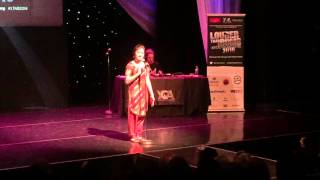 Mahnoor Jamal, I Am Scared at LTAB Indy Finals, March 17, 2016