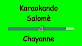 Karaoke Internazionale - Salomè - Chayanne ( Letra )