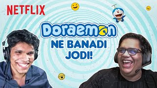 @tanmaybhat & @Mythpat React To Doraemon | Stand By Me Doraemon 2 | Netflix India