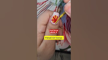 Easy Nail Art at home 😍 #nails #naildesigns #nailart #trending #youtubeshorts #viralshort 🙏🏻