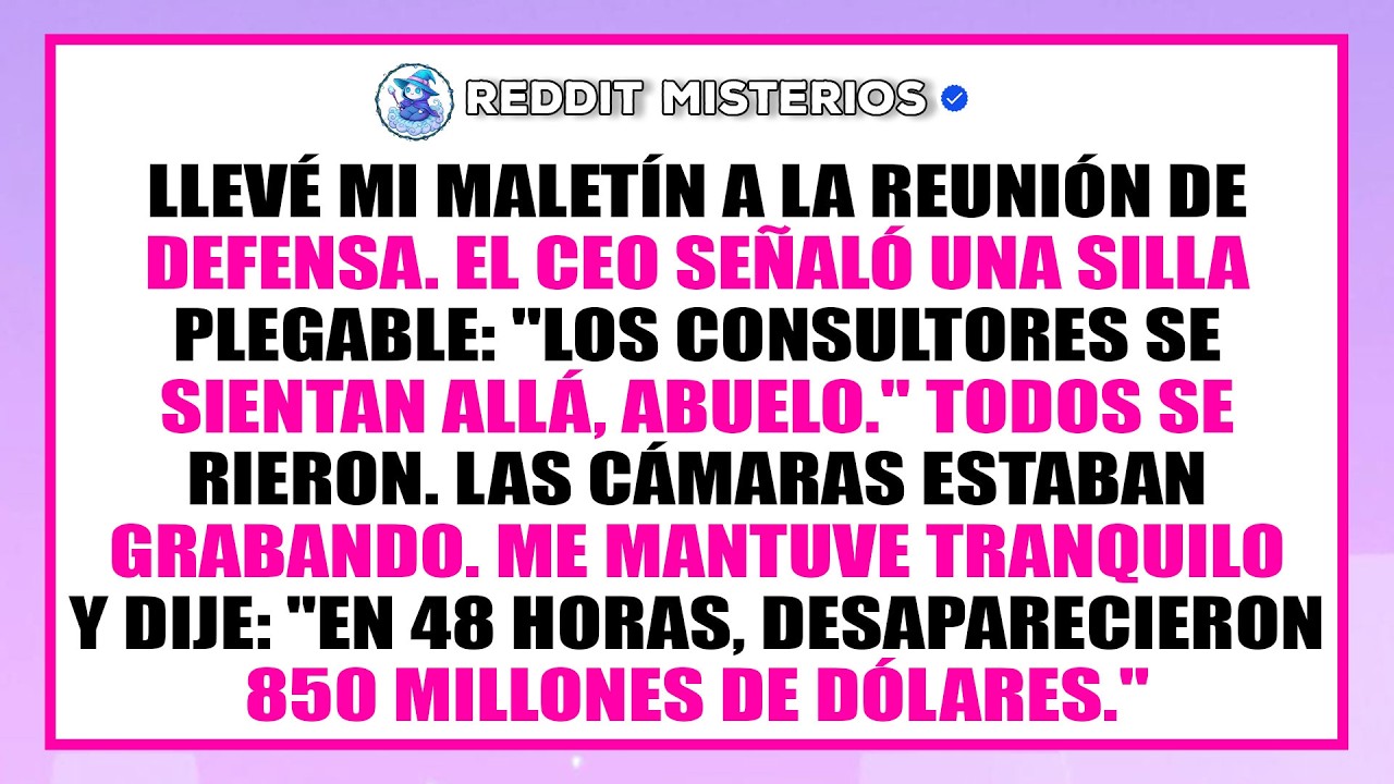 El CEO señaló una silla plegable — 48 horas después, 850M desaparecieron