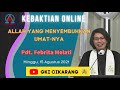 <i><b><span style="color:red">Kebaktian Minggu 15 Agustus 2021</i></b></span>