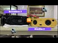 Jbl boombox 3 vs marley riddim 2  prueba de sonido  audio test  bass  speaker 