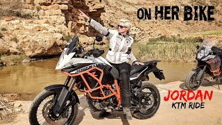 I rode KTM 1190 Adventure in Jordan. Such a Beast! EP 44