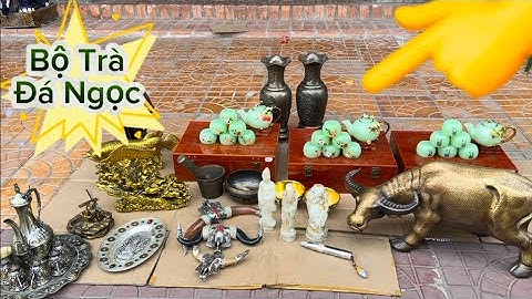 Bộ trà đá ngọc _ Bộ trà hoàng gia _ Tượng đá ngọc. Trưa 20/1 #đồcổcầnthơ #đồcổ #doco